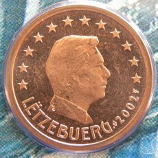 Luxemburg 2 cent 2002 UNC